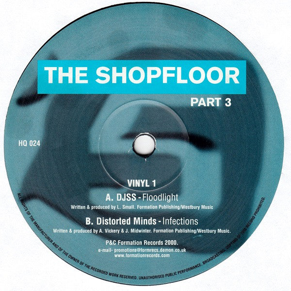 Various : The Shopfloor (Part 3) (2x12", EP)