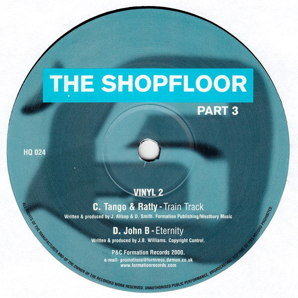 Various : The Shopfloor (Part 3) (2x12", EP)