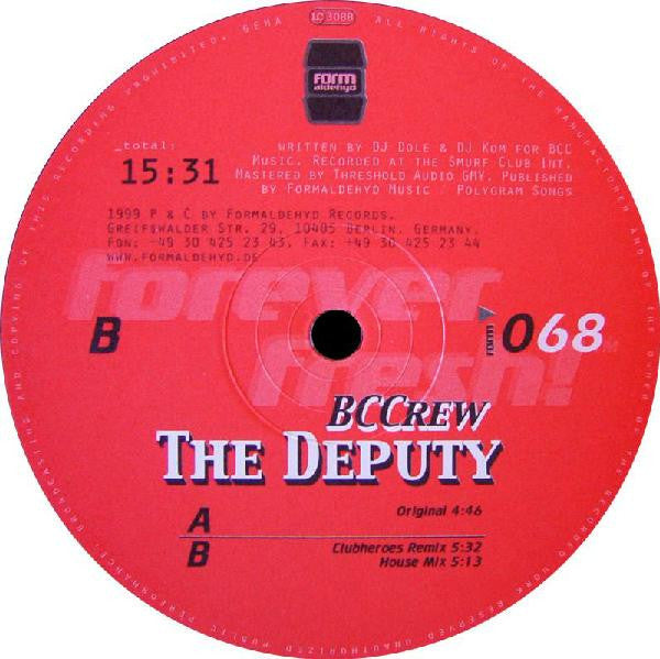 BCCrew : The Deputy (12")