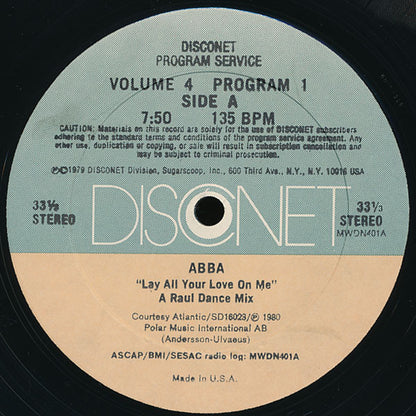 Various : Volume 4 Program 1 (2x12", P/Mixed)