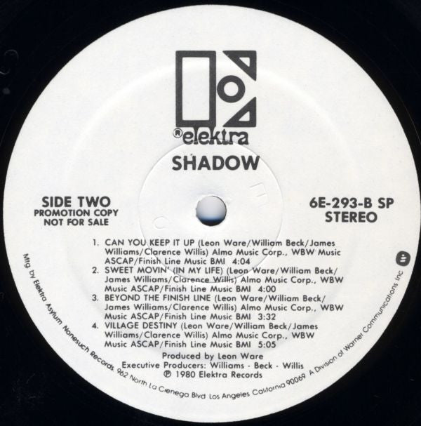 Shadow (21) : Shadow (LP, Album, Promo, Spe)