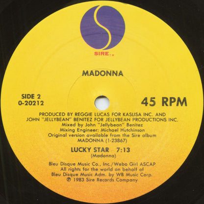 Madonna : Borderline (12", Maxi)