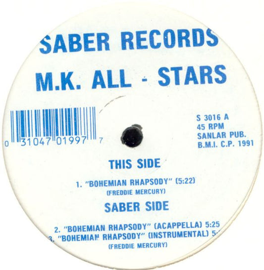 M.K. All - Stars* : Bohemian Rhapsody (12")
