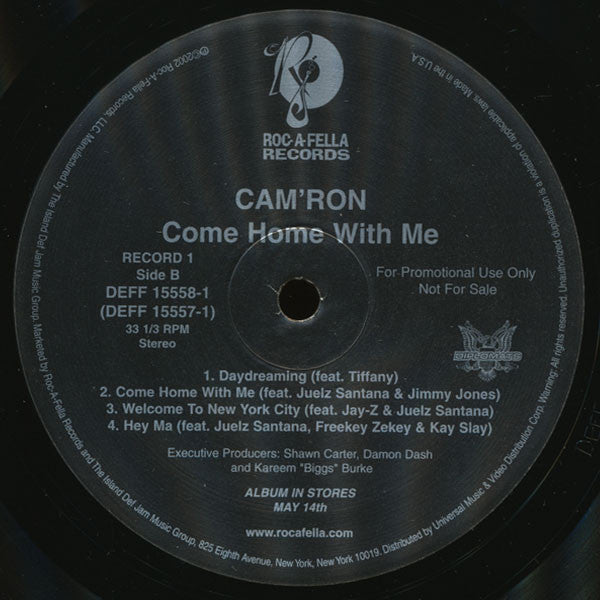 Cam'ron : Come Home With Me (2xLP, Album, Promo, Cle)