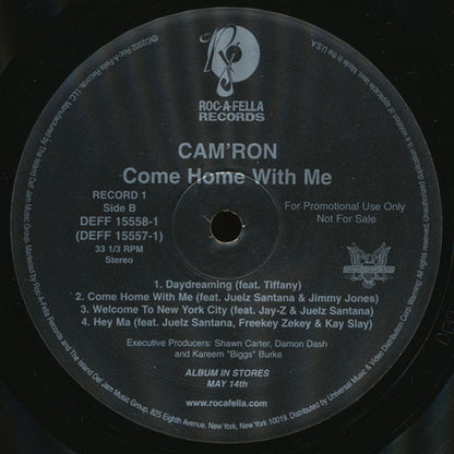 Cam'ron : Come Home With Me (2xLP, Album, Promo, Cle)