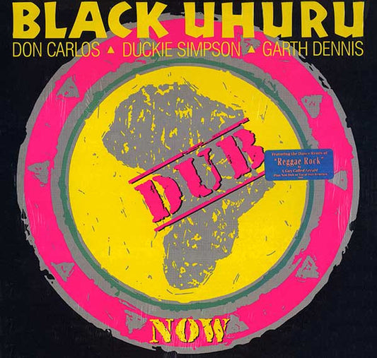 Black Uhuru : Now Dub (LP, Album)