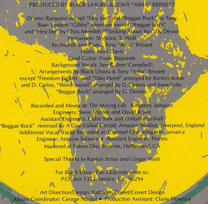 Black Uhuru : Now Dub (LP, Album)