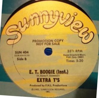 Extra T's : E.T. Boogie (12", Promo)