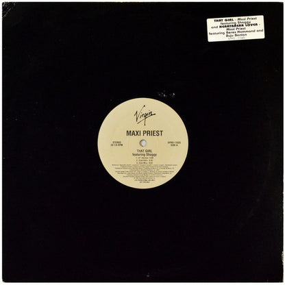 Maxi Priest Featuring Shaggy : That Girl (12", Promo)
