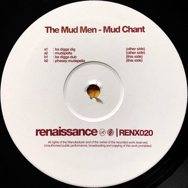 The Mud Men : Mud Chant (12")
