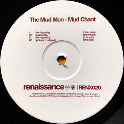 The Mud Men : Mud Chant (12")
