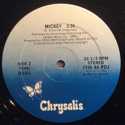 Toni Basil : Mickey (12", Promo)