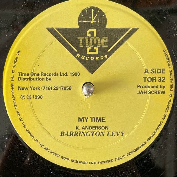 Barrington Levy : My Time (12")