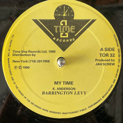 Barrington Levy : My Time (12")