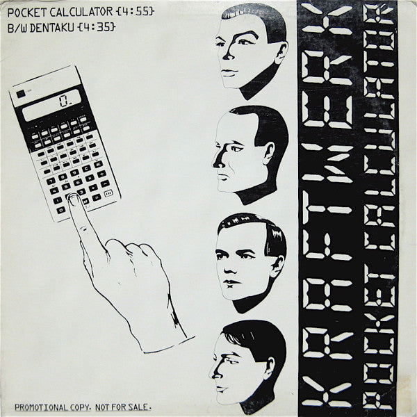 Kraftwerk : Pocket Calculator / Dentaku (12", Promo)