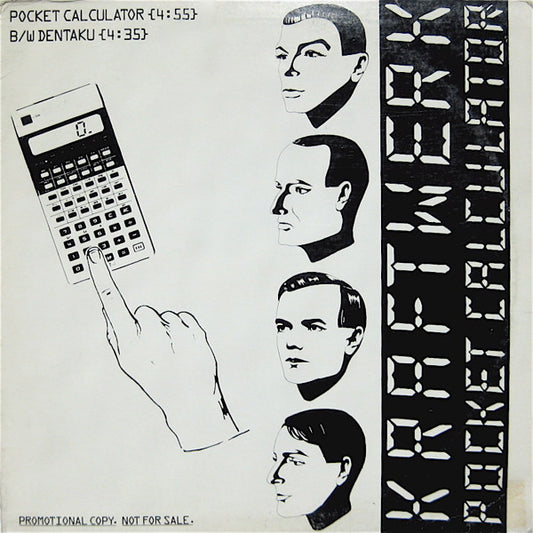 Kraftwerk : Pocket Calculator / Dentaku (12", Promo)
