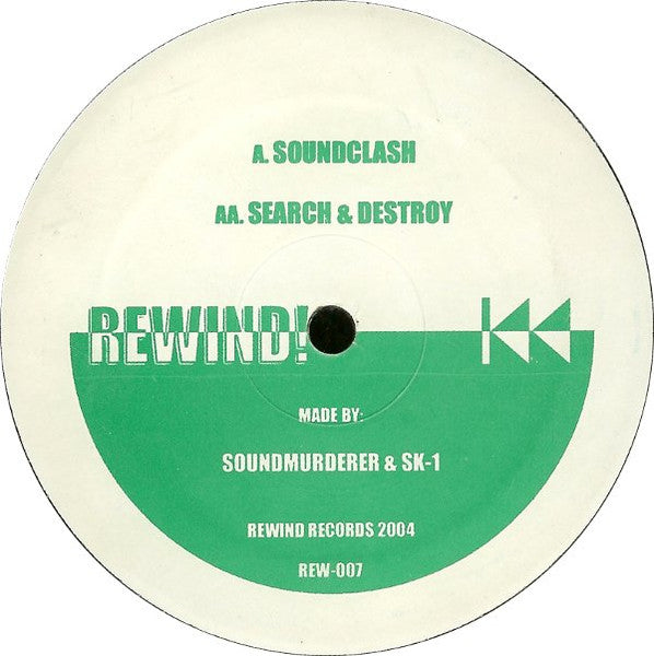 Soundmurderer & SK-1 : Soundclash / Search & Destroy (12")