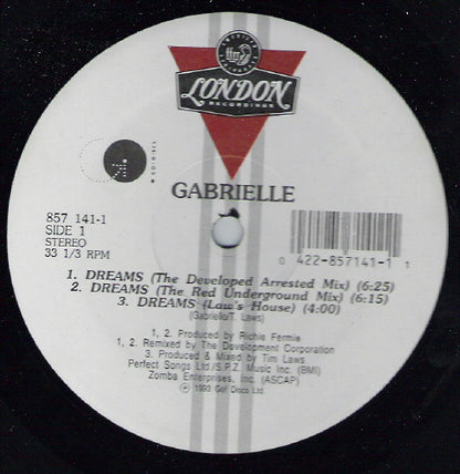 Gabrielle : Dreams (12")