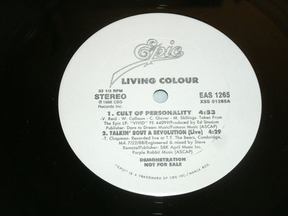 Living Colour : Cult Of Personality (12", Promo, Car)