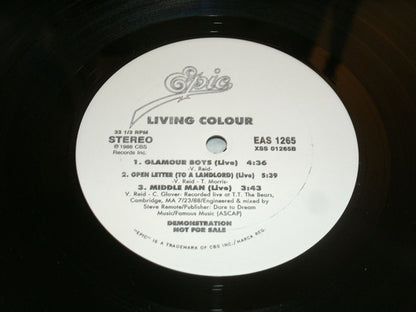 Living Colour : Cult Of Personality (12", Promo, Car)