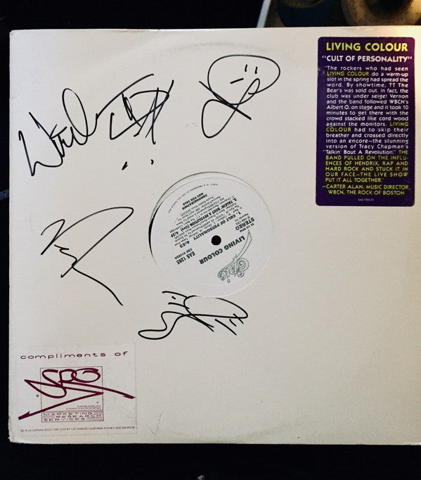 Living Colour : Cult Of Personality (12", Promo, Car)