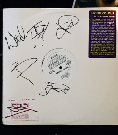 Living Colour : Cult Of Personality (12", Promo, Car)