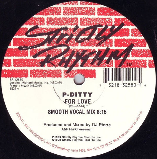 P-Ditty : For Love (12")