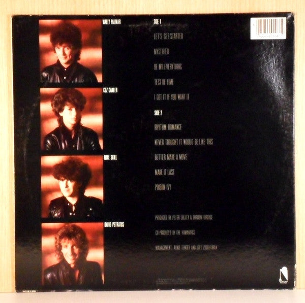 The Romantics : Rhythm Romance (LP, Album)