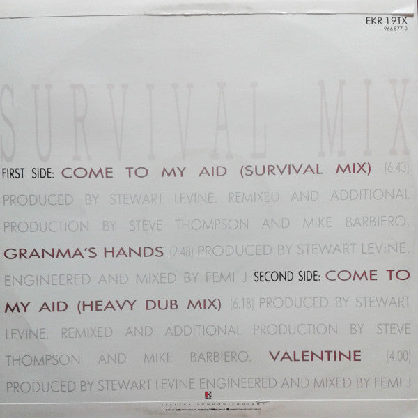 Simply Red : Come To My Aid (Survival Mix) (12")