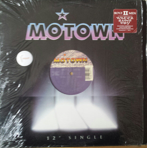 Boyz II Men : Water Runs Dry (12")