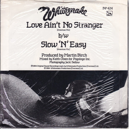 Whitesnake : Love Ain't No Stranger [American Mix] (7", Single)