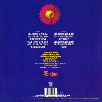 The B-52's : Girl From Ipanema Goes To Greenland (12", Maxi)