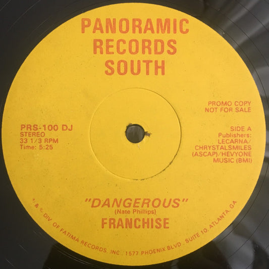 Franchise (3) : Dangerous (12", Promo)