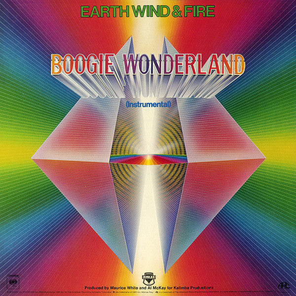 Earth Wind & Fire* With The Emotions : Boogie Wonderland (12", Single, Pit)