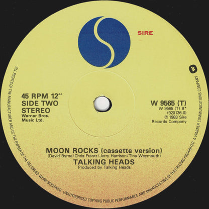 Talking Heads : Burning Down The House (Album Version) (12")