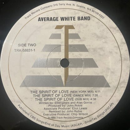 Average White Band Featuring Chaka Khan And Ronnie Laws : The Spirit Of Love (12")
