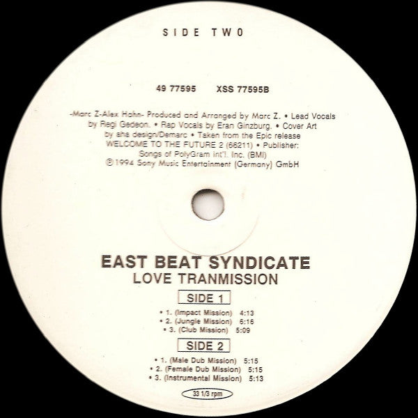 East Beat Syndicate : Love Transmission (12")