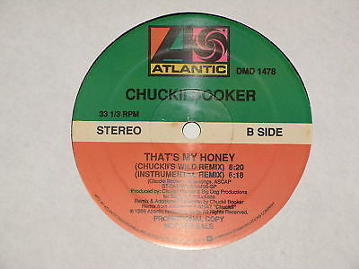 Chuckii Booker : That's My Honey (12", Promo)