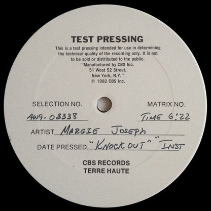 Margie Joseph : Knockout (12", TP)