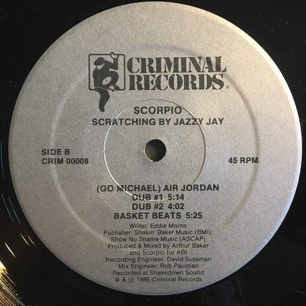 Scorpio (3) : (Go  Michael) Air Jordan (12")