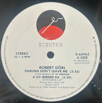 Robert Görl : Darling Don't Leave Me (12")