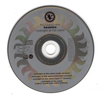 The Brand New Heavies : Midnight At The Oasis (CD, Single)
