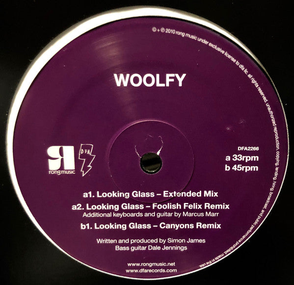 Woolfy : Looking Glass (12", Single)