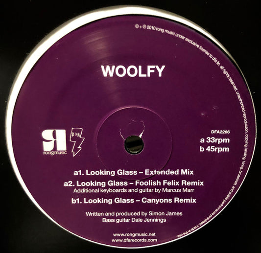Woolfy : Looking Glass (12", Single)