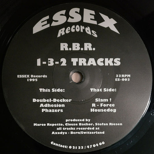 R.B.R. : 1-3-2 Tracks (12")