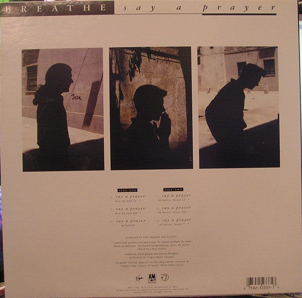 Breathe (3) : Say A Prayer (12", Single)