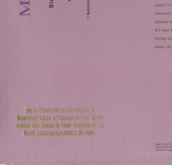 Prince And The New Power Generation : My Name Is Prince (12", Maxi)