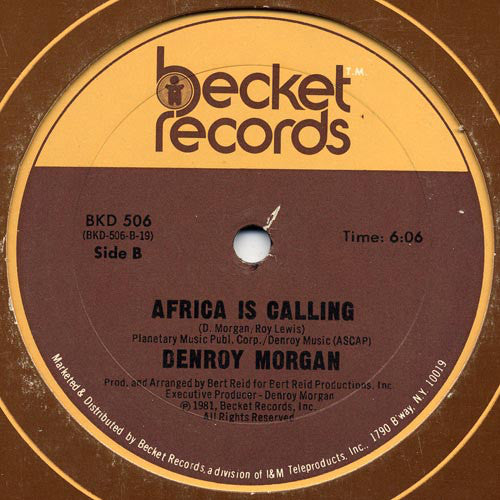 Denroy Morgan : Sweet Tender Love (12")