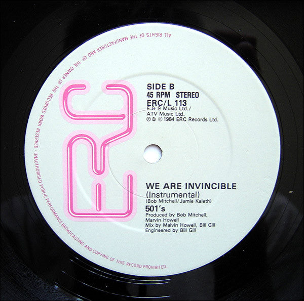 501's : We Are Invincible (12")