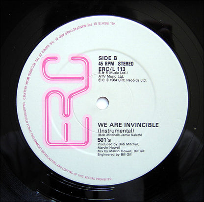 501's : We Are Invincible (12")